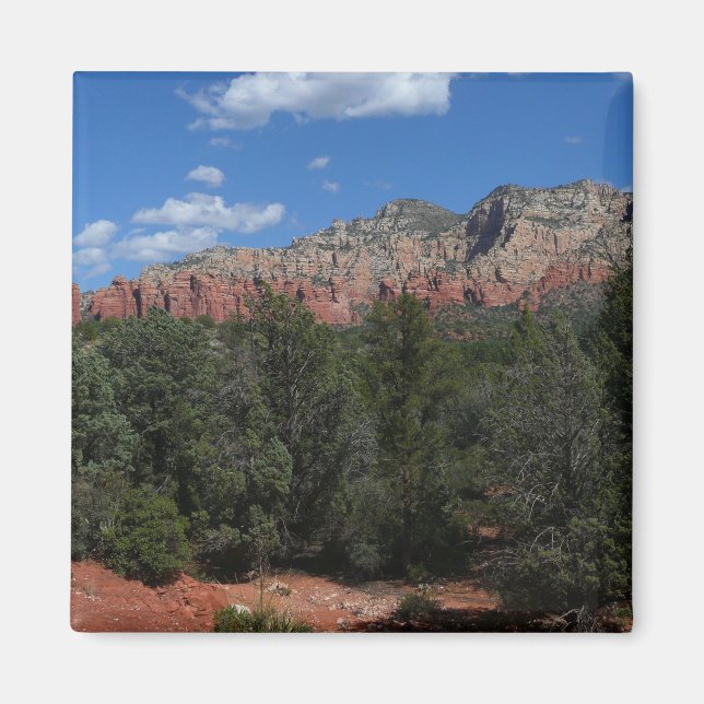 Panorama der Roten Felsen in Sedona Arizona Magnet (Vorne)