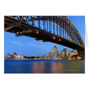 Panorama der Sydney Harbour Bridge, Sydney Opera
