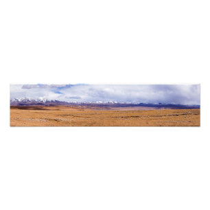 Panorama einer tibetischen Landschaft Fotodruck