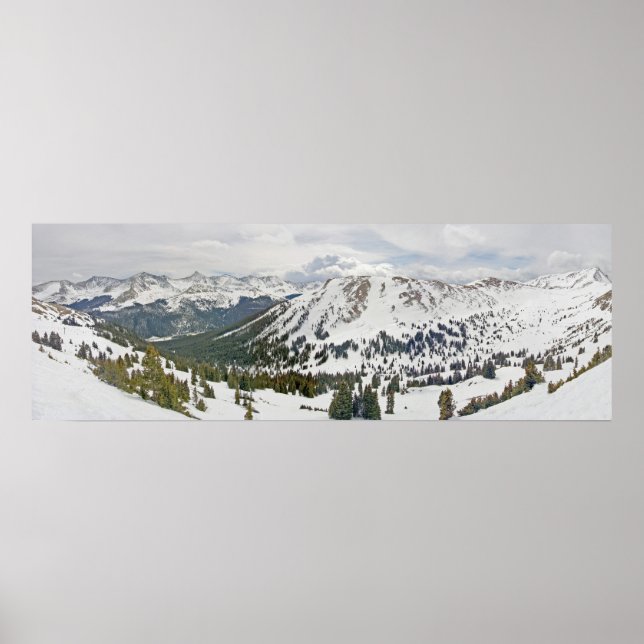 Panorama-Foto - Kupferberg, Colorado Poster (Vorne)