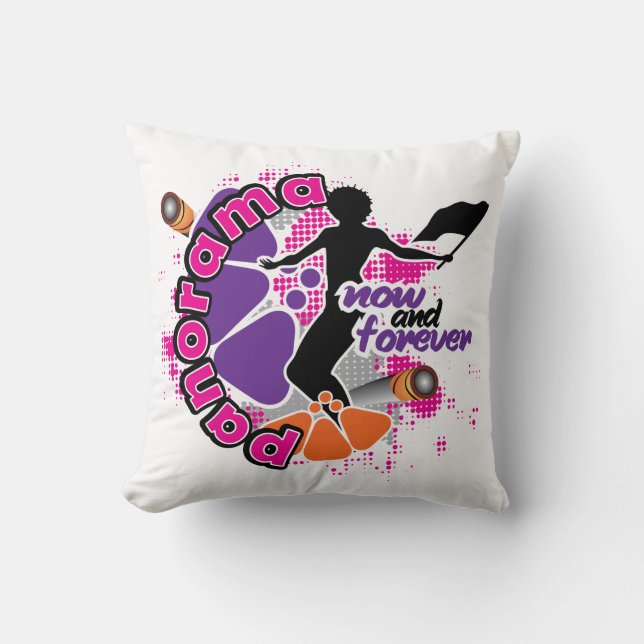 Panorama Jetzt & Forever Pillow Kissen (Vorderseite)