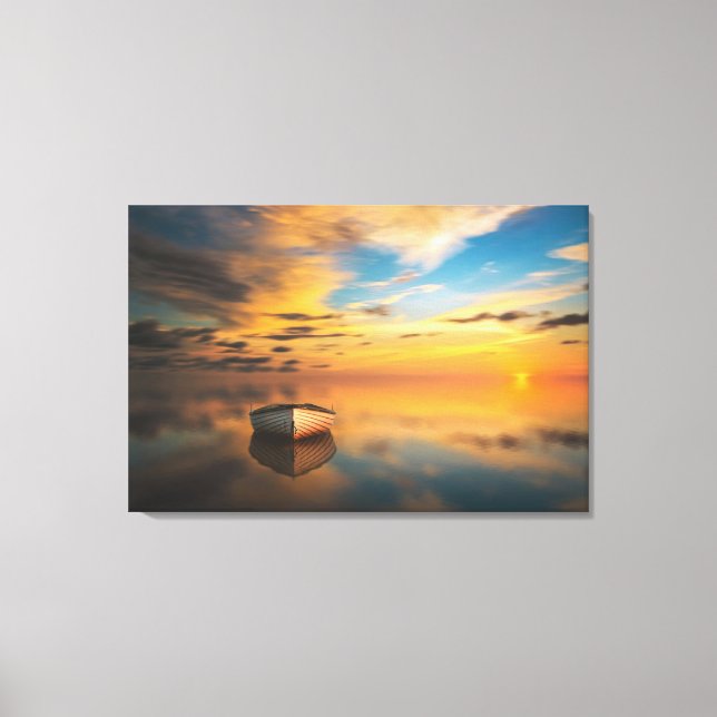 Panorama Landschaft Canvas Print Leinwanddruck (Vorderseite)