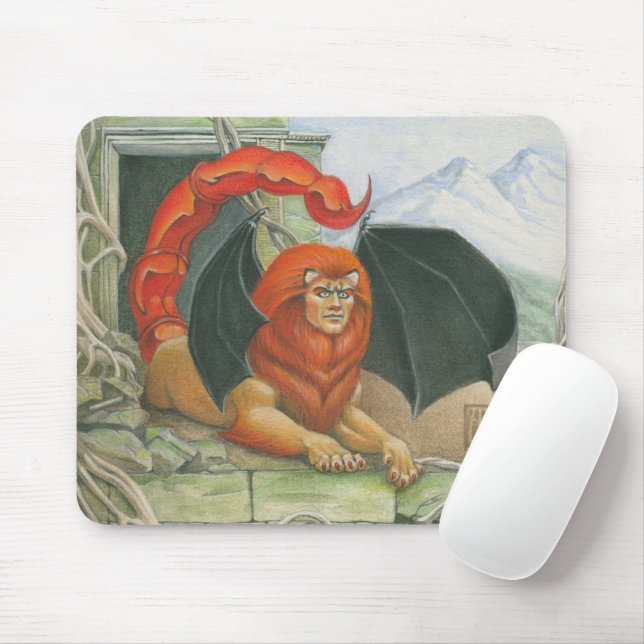 Panorama Manticore Mousepad (Mit Mouse)