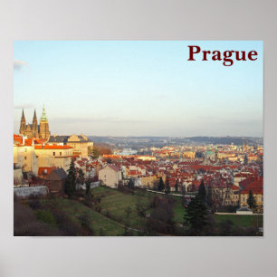 Panorama Prag Poster