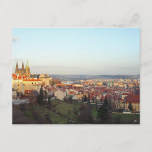 Panorama Prag Postkarte