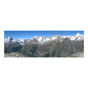Panorama Rothorn, Walliser Alpen Fotodruck