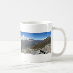 Panorama Rothorn, Walliser Alpen Tasse