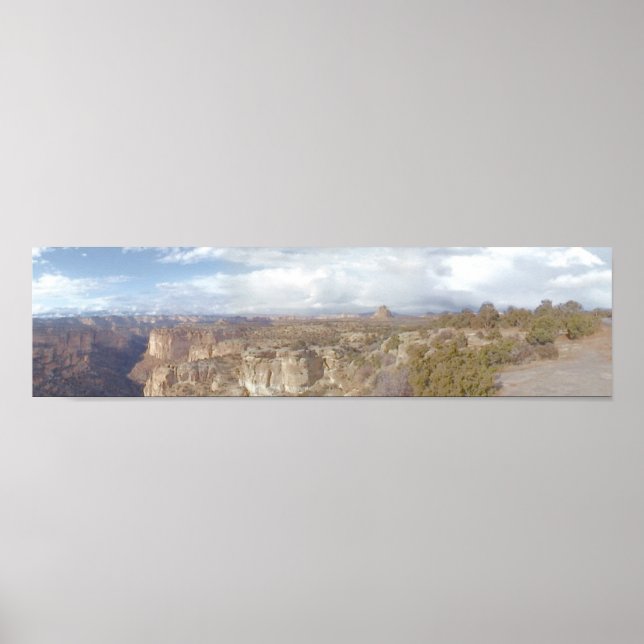 Panorama - Utah Wüste Poster (Vorne)