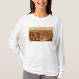 Panorama vom Punkt erhaben T-Shirt
