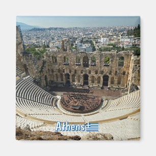 Panorama von Athen, Reise Magnet