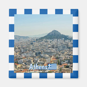Panorama von Athen, Reise Magnet