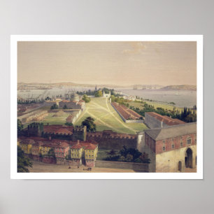 Panorama von Konstantinopel, Platte 22 von 'Aya So Poster