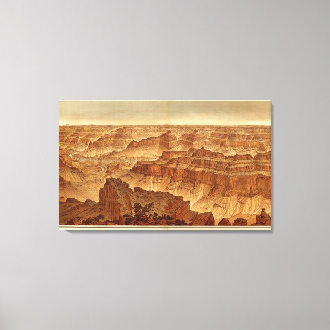 Panorama von Point Sublime Leinwanddruck (Vorderseite)