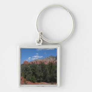 Panorama von Red Rocks in Sedona Arizona Schlüsselanhänger