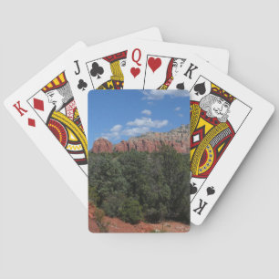 Panorama von Red Rocks in Sedona Arizona Spielkarten