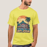 Panorama von San Jose mit dem Capitol Wahrzeichen