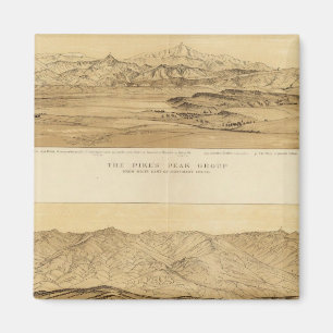 Panoramaaussicht auf Colorado Magnet