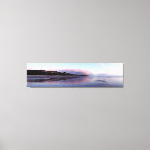 Panoramaaussicht auf den Ozean Sunset Leinwand Art