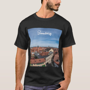 Panoramaaussicht auf die Altstadt von oben in Bamb T-Shirt