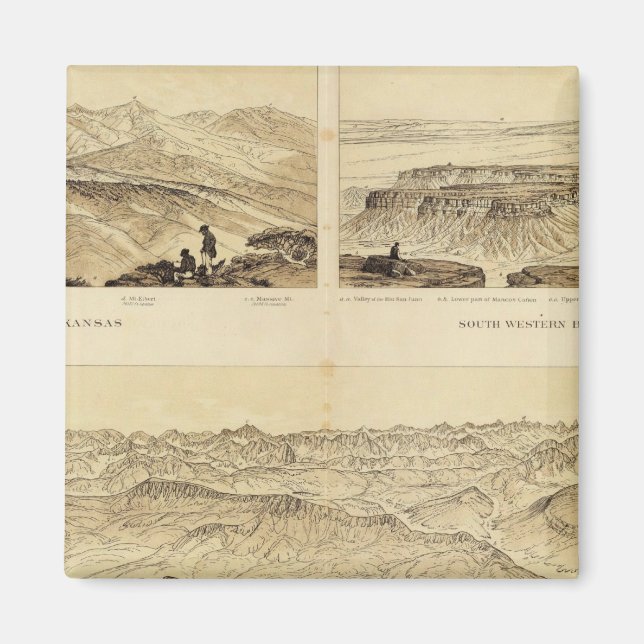 Panoramaaussicht Magnet (Vorne)