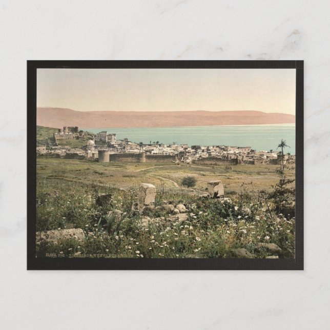 Panoramaaussicht, Tiberias, Heiliges Land (d.h. Is Postkarte (Vorderseite)