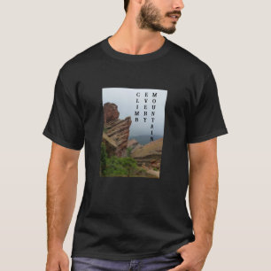 Panoramabergsteigen "Red Rocks" T-Shirt