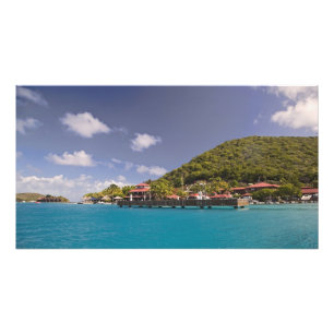 Panoramablick auf Bitter End Yacht Club Virgin Fotodruck