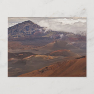 Panoramablick auf den Berg Postkarte