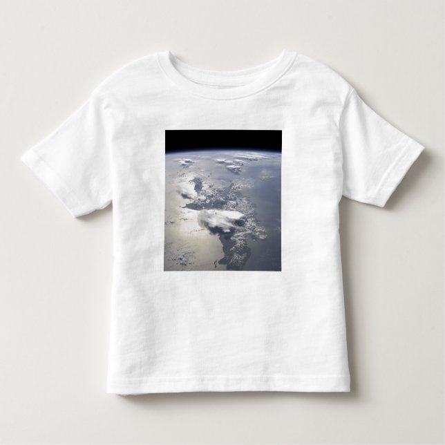 Panoramablick auf die Insel Hispaniola Kleinkind T-shirt (Vorderseite)