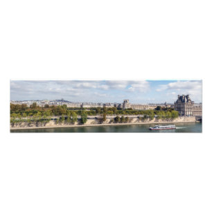 Panoramablick auf Paris vom Dach des Musée d'Orsay Fotodruck