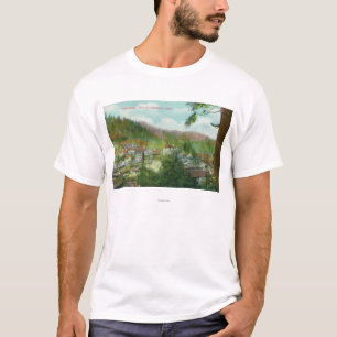 Panoramablick des CityDunsmuir, CA T-Shirt