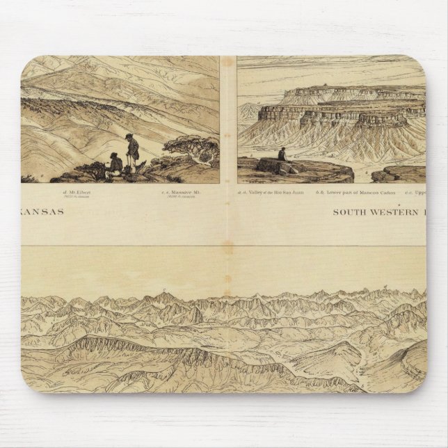 Panoramablick Mousepad (Vorne)