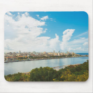 Panoramablick von Havana, Kuba Mousepad
