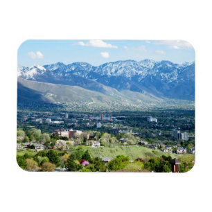 Panoramablick von Salt Lake City Magnet
