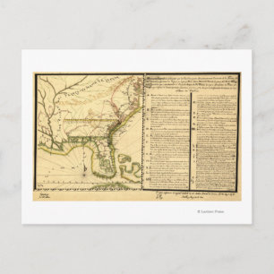 Panoramakarte (Spanische Sprache) Postkarte