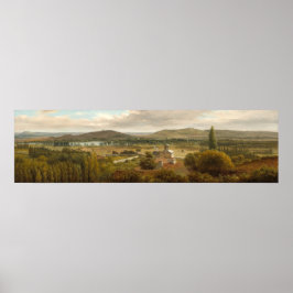 Panoramalandschaft - Théodore Rousseau Kunstvoll w Poster
