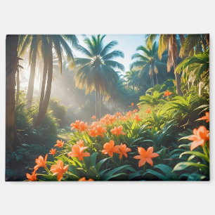 Panoramalandschaft Wald Natur Stille Landschaft Magnet