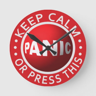 Panoramaschalenuhr Runde Wanduhr