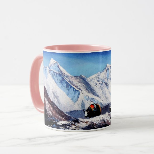 Panoramasicht auf das Camp Everest Mountain Tasse (Vorderseite Links)