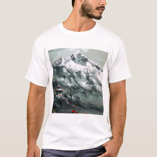 Panoramasicht auf das Everest Base Camp T-Shirt