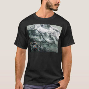 Panoramasicht auf das Everest Base Camp T-Shirt