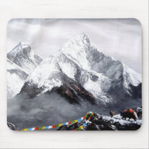 Panoramasicht auf den Everest Mountain Mousepad
