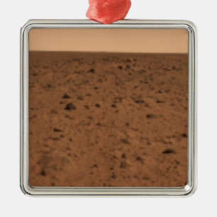 Panoramasicht auf den Krater von Bonneville Silbernes Ornament