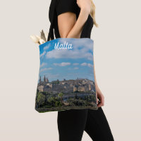 Panoramasicht auf die Altstadt von Valletta in Mal