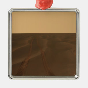 Panoramasicht auf die Ebenen von Meridiani Ornament Aus Metall