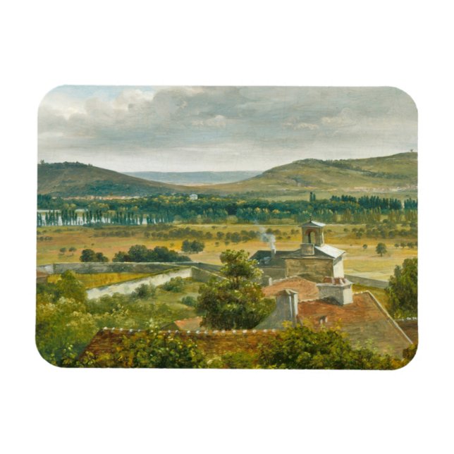 Panoramasicht auf die Île-de-France Magnet (Horizontal)