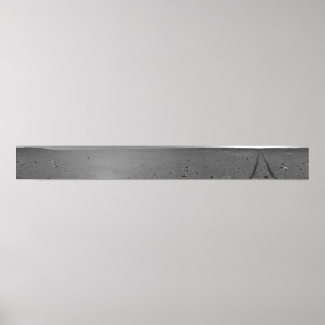 Panoramasicht auf die Mars 11 Poster (Vorne)