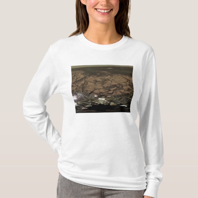 Panoramasicht auf die Mars 3 T-Shirt (Vorderseite)