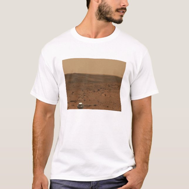 Panoramasicht auf die Mars 4 T-Shirt (Vorderseite)