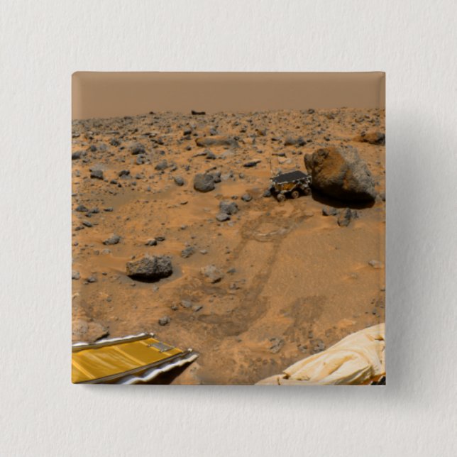Panoramasicht auf die Mars 5 Button (Vorderseite)